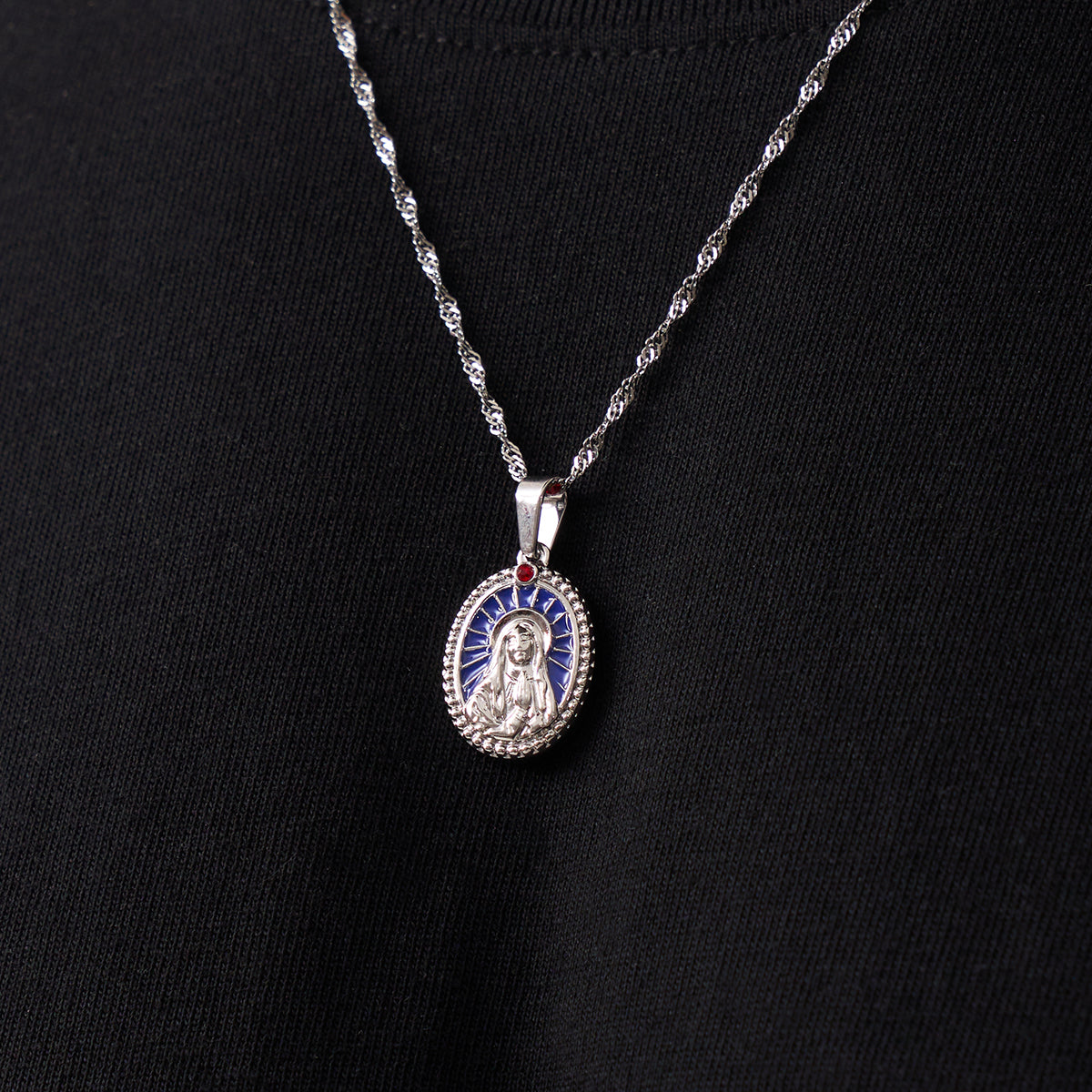 Madonna in smalto (Argento)
