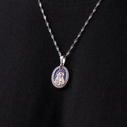 Madonna in smalto (Argento)