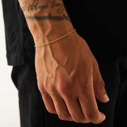 Bracciale a Cavo (Oro) 2mm