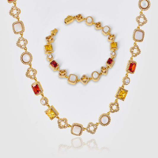 Set di Gemme Ghiacciate (Oro)