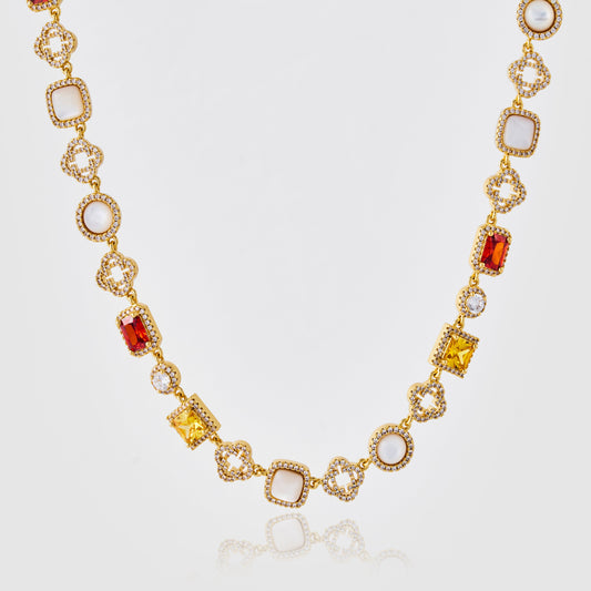 Collana di Gemme Iced (Oro)