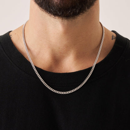 Cubano (Argento Sterlingo) 4mm