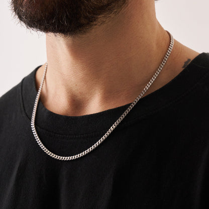 Cubano (Argento Sterlingo) 4mm