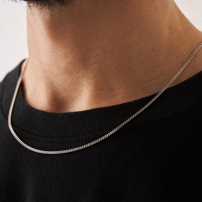 Cuban (Argento Sterling) 2mm