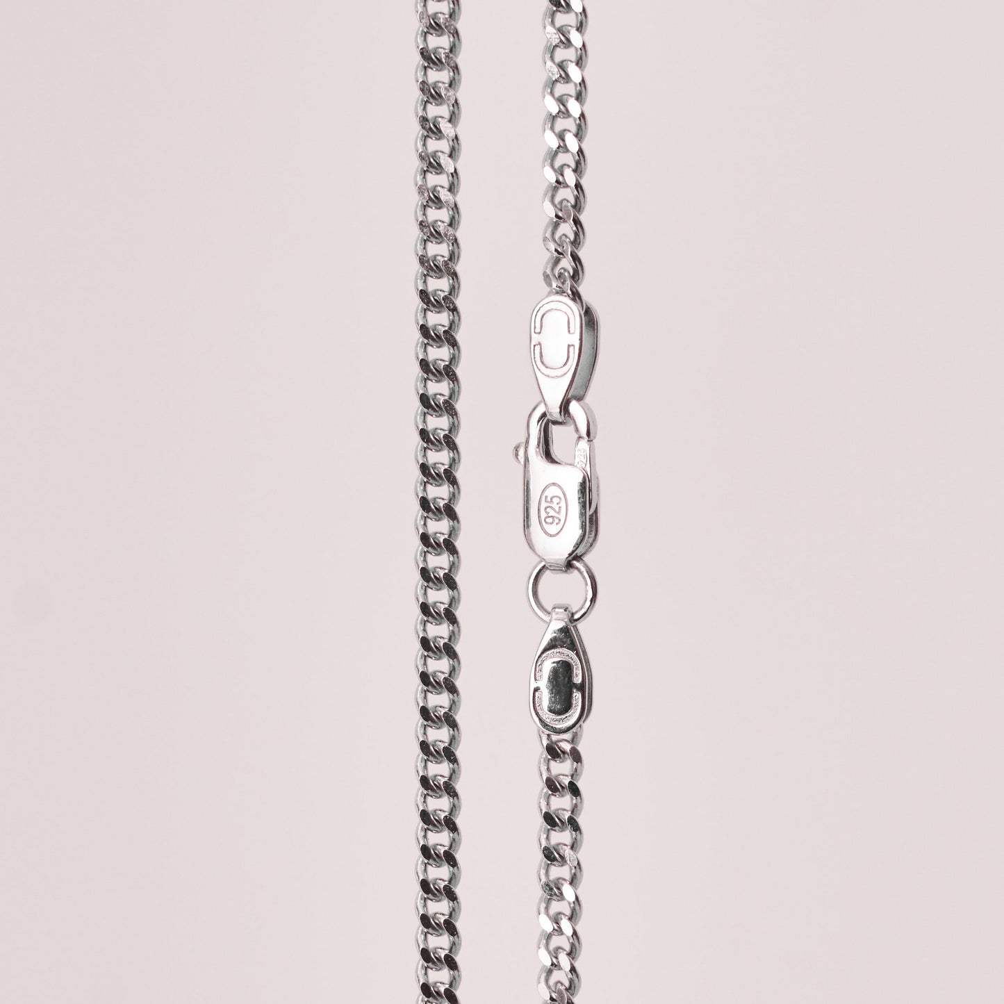 Cuban (Argento Sterling) 2mm
