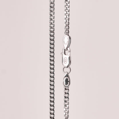 Cuban (Argento Sterling) 2mm