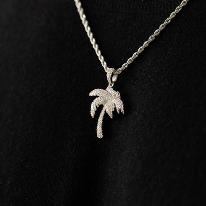 Ciondolo Palma Iced (Argento)