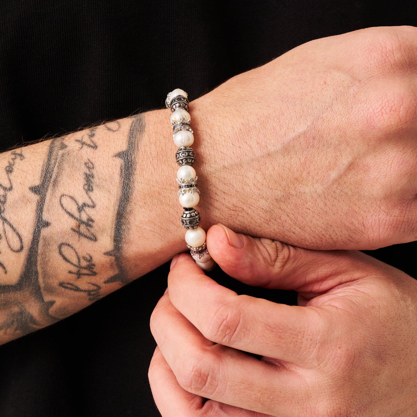 Bracciale di Perle dei Gioielli della Corona (Argento)