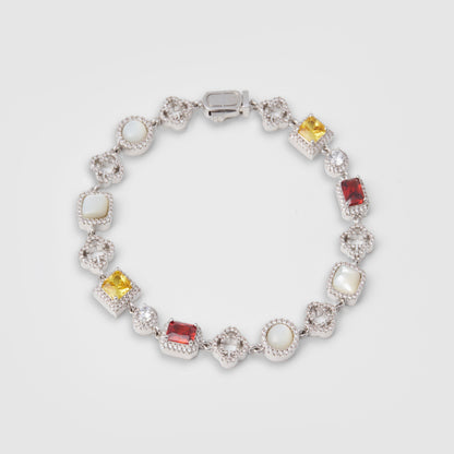 Bracciale Iced Gemstone (Argento)
