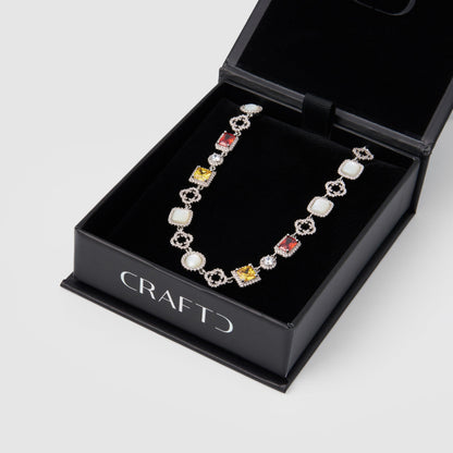 Bracciale Iced Gemstone (Argento)