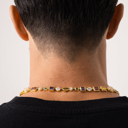 Collana di Pietre Preziose (Oro)