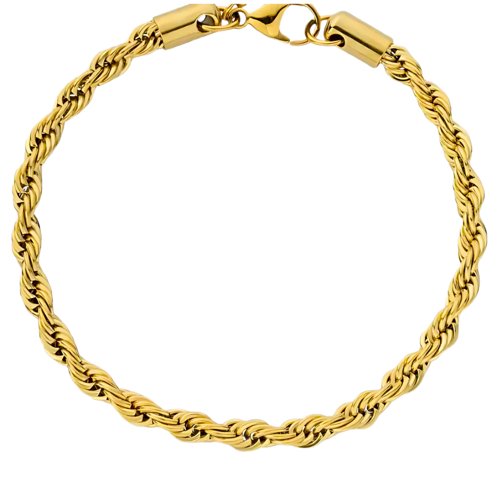 Prestige Gold Rope Bracelet