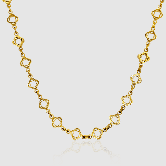 Collana Clover Link (Oro)