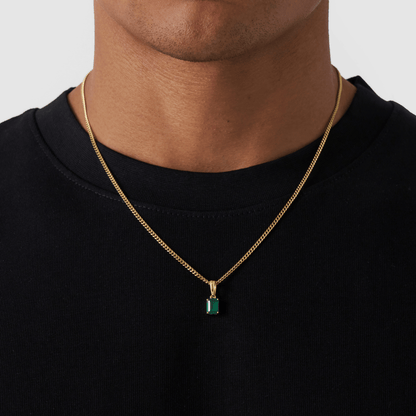 Pendente in Pietra di Smeraldo (Oro)