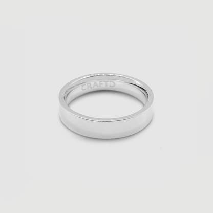 Anello a Fascia Piatta (Argento) 5mm