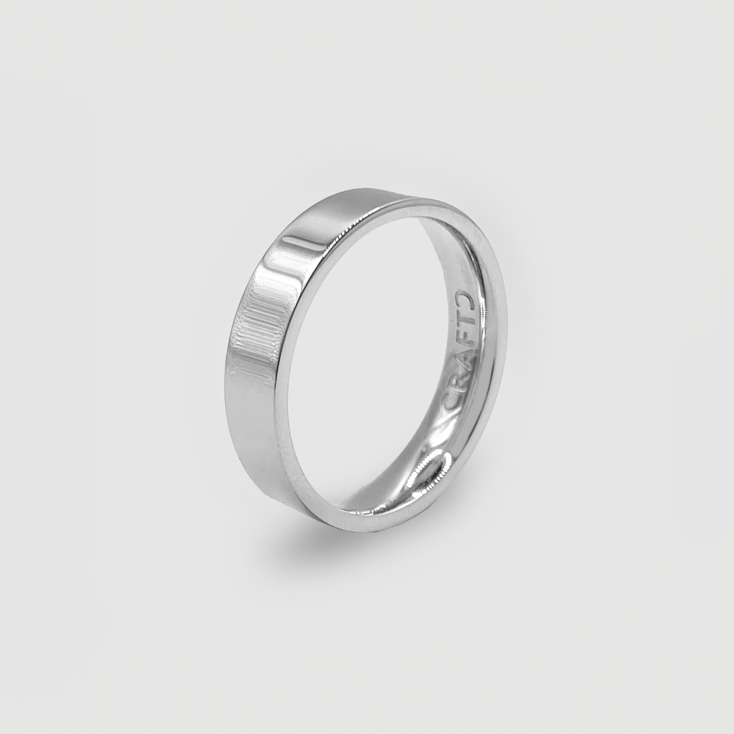 Anello a Fascia Piatta (Argento) 5mm