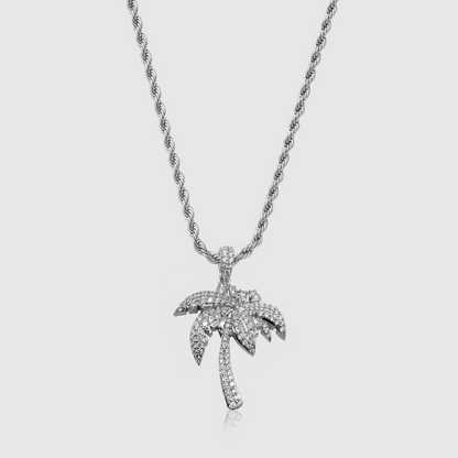 Ciondolo Palma Iced (Argento)