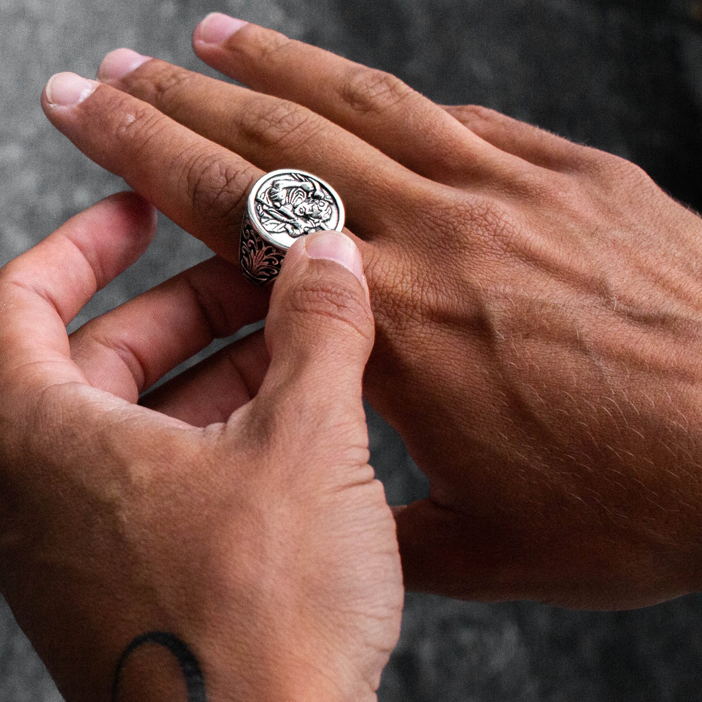 Anello di San Cristoforo (Argento)