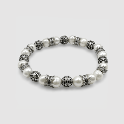 Bracciale di Perle dei Gioielli della Corona (Argento)