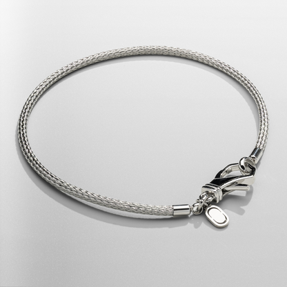 Bracciale Micro Pieghe (Argento)