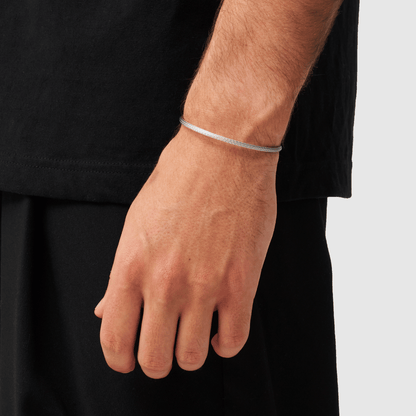 Bracciale Micro Pieghe (Argento)