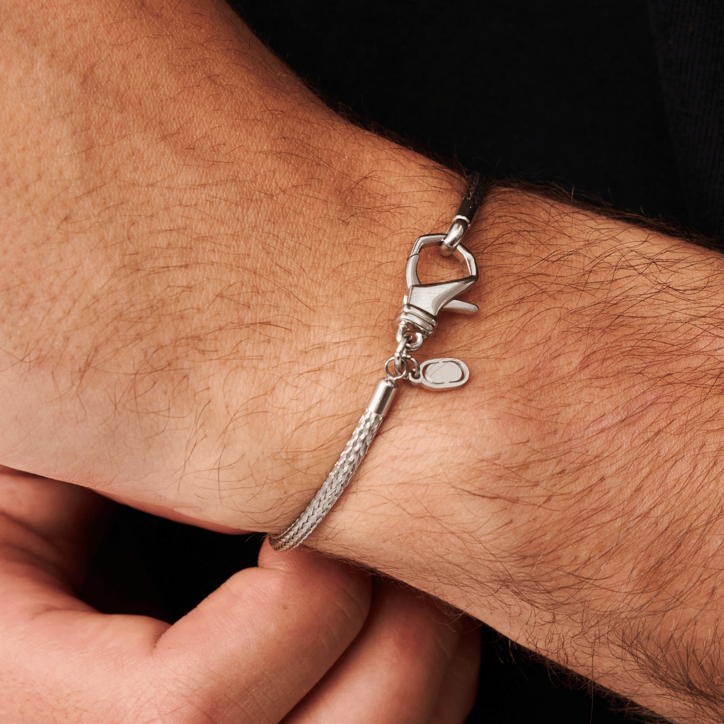 Bracciale Micro Pieghe (Argento)