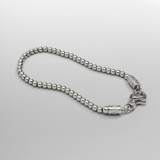 Bracciale Mini Chrome Ball (Argento)