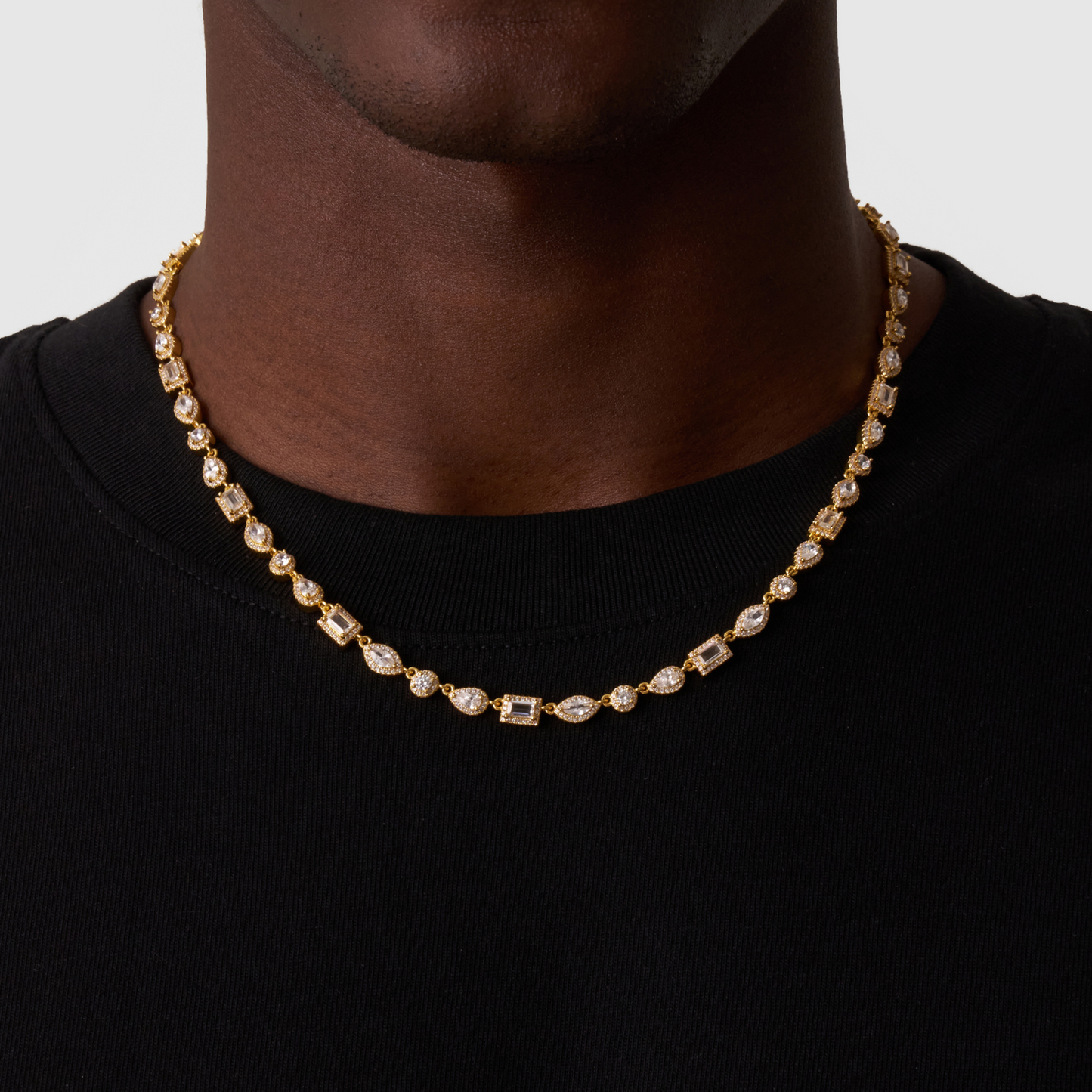 Collana a Catena Mista (Oro)