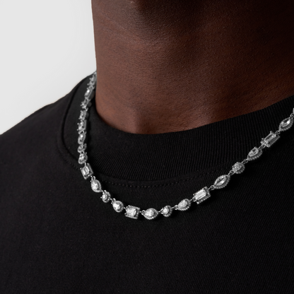 Collana a Catena Mista (Argento)
