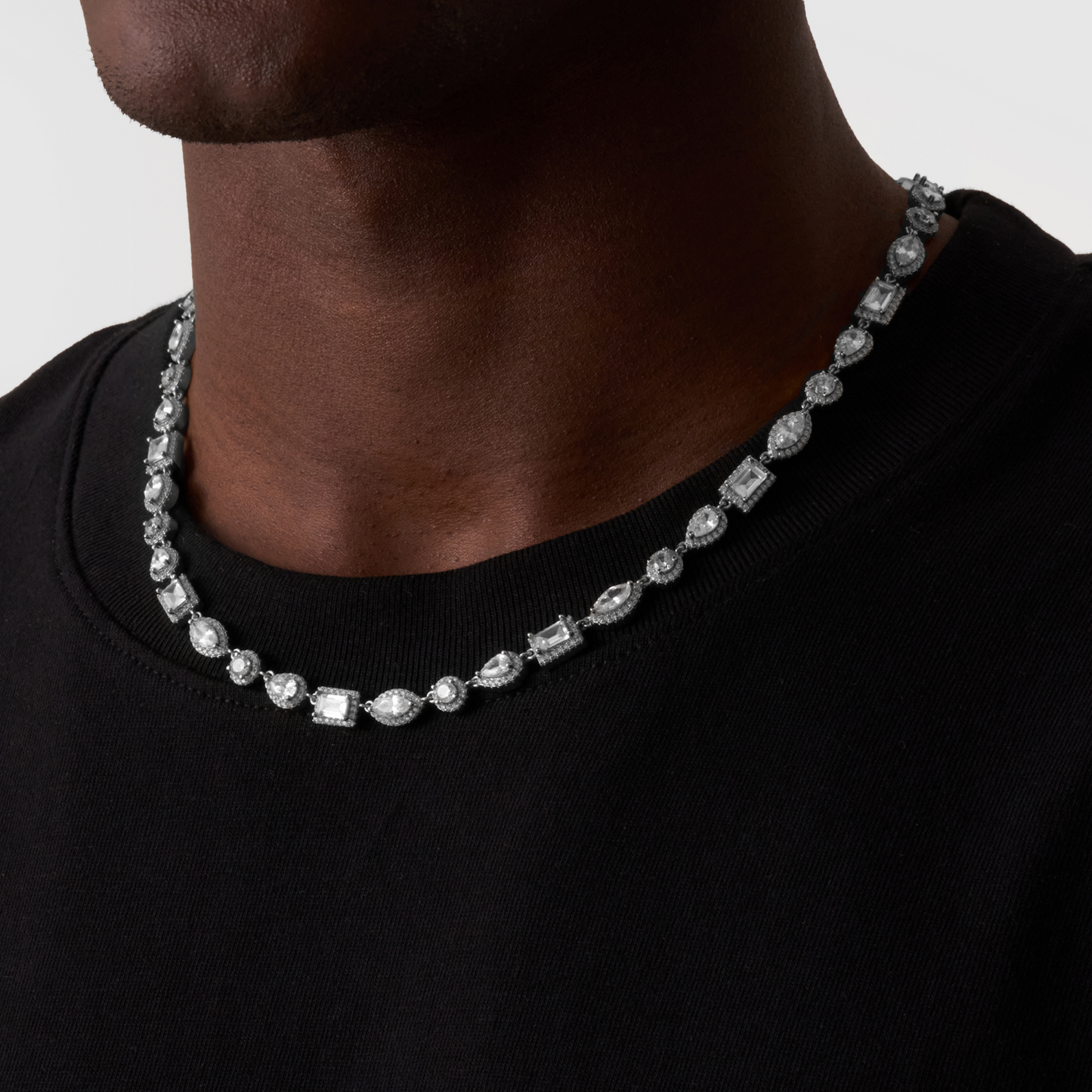 Collana a Catena Mista (Argento)