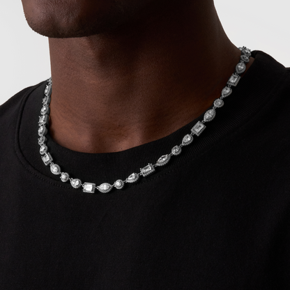 Collana a Catena Mista (Argento)