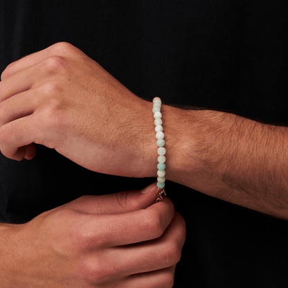 Bracciale di Perline Oceaniche 6mm