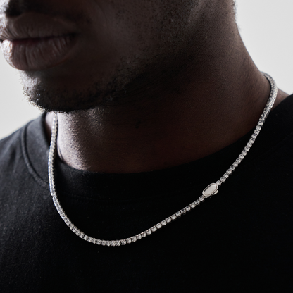 Collana Tennis (Argento) 3mm