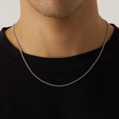Cuban (Argento) 2mm