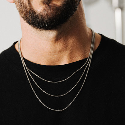 Collana a Catena Tonda (Argento) 2mm
