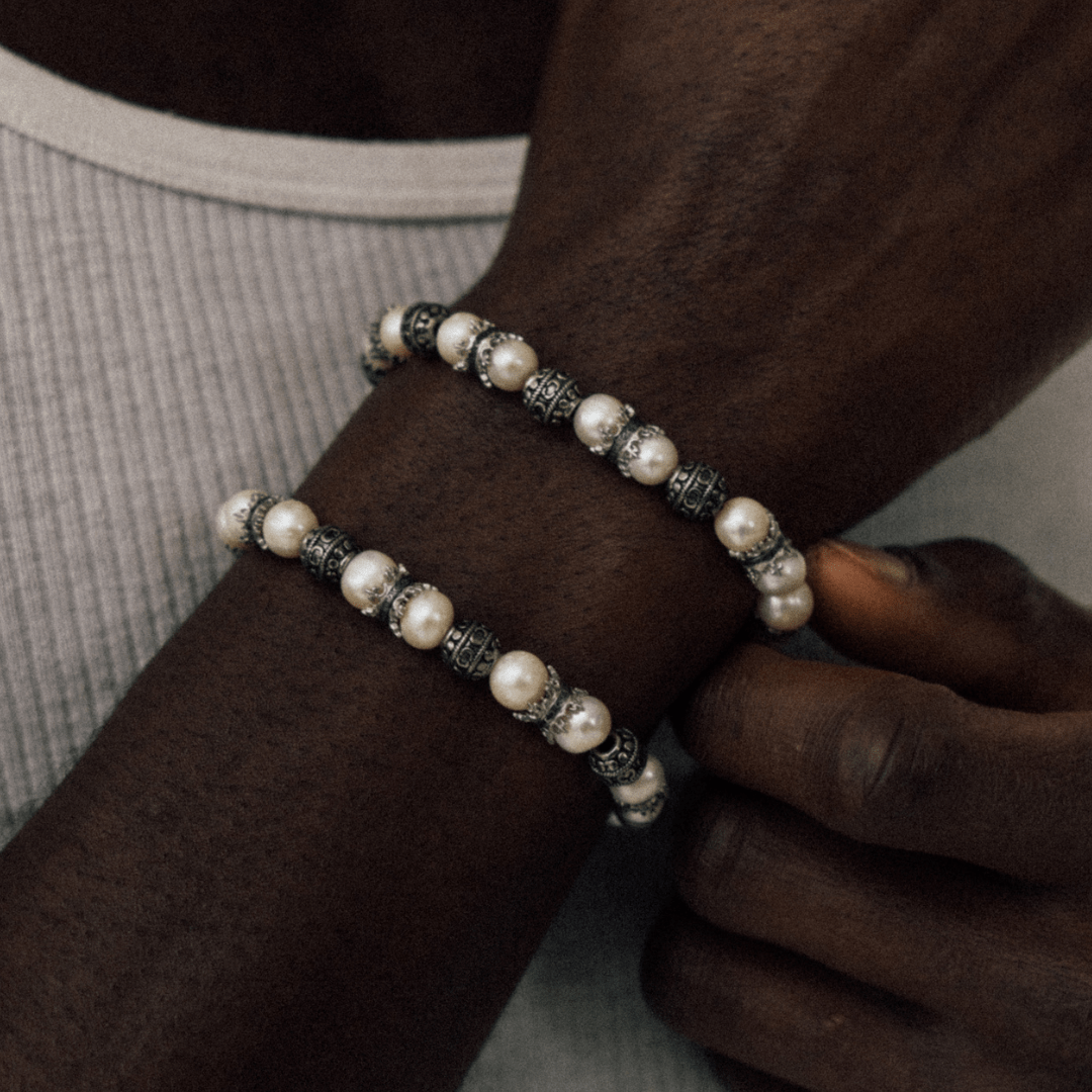 Bracciale di Perle dei Gioielli della Corona (Argento)