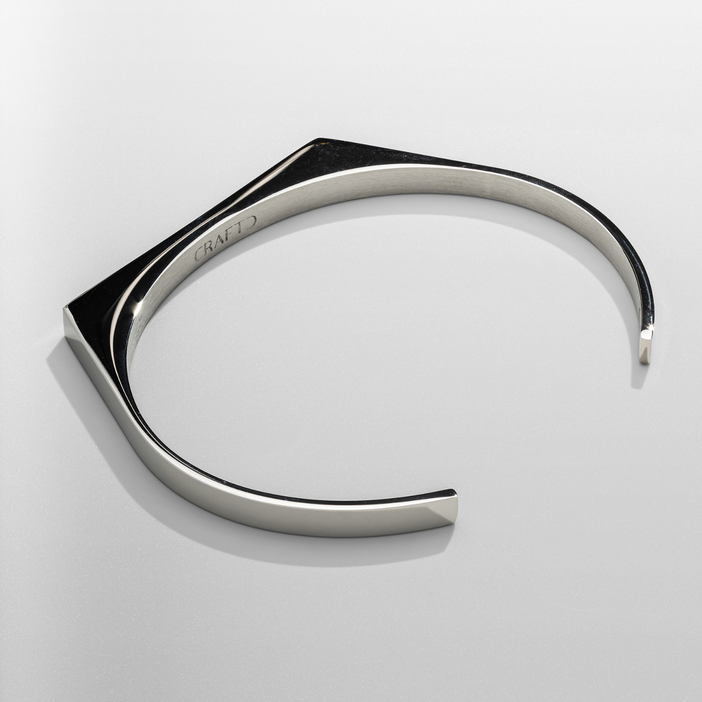 Bracciale Rettangolare 5mm (Argento)