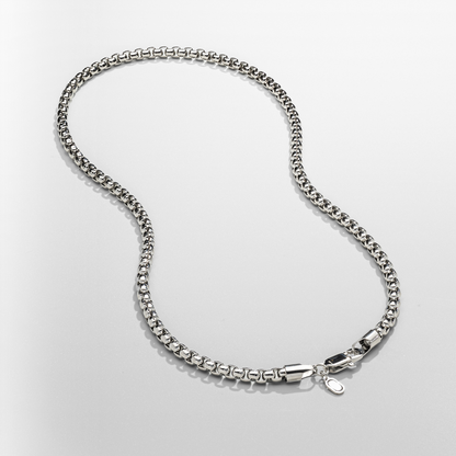Collana a Catena Box (Argento) 5mm