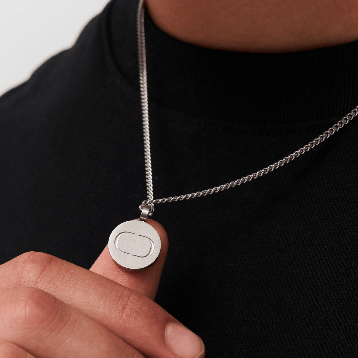 Pendente Totem Rotondo (Argento)