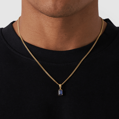 Pendente in Pietra Zaffiro (Oro)