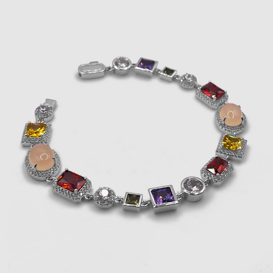 Bracciale in Gemme (Argento)