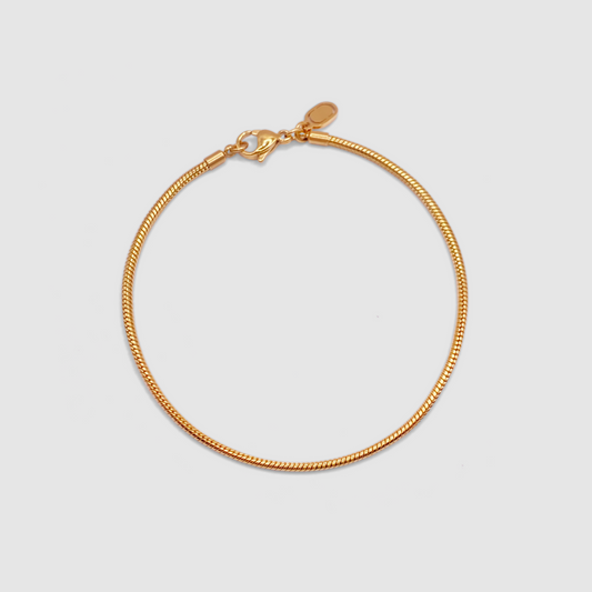 Bracciale Serpente (Oro) 2mm