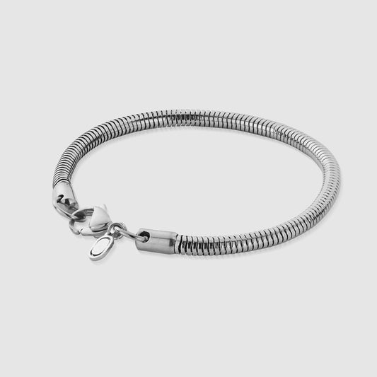 Bracciale a Serpente (Argento) 4mm