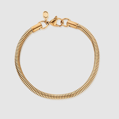Bracciale a Serpente (Oro) 4mm