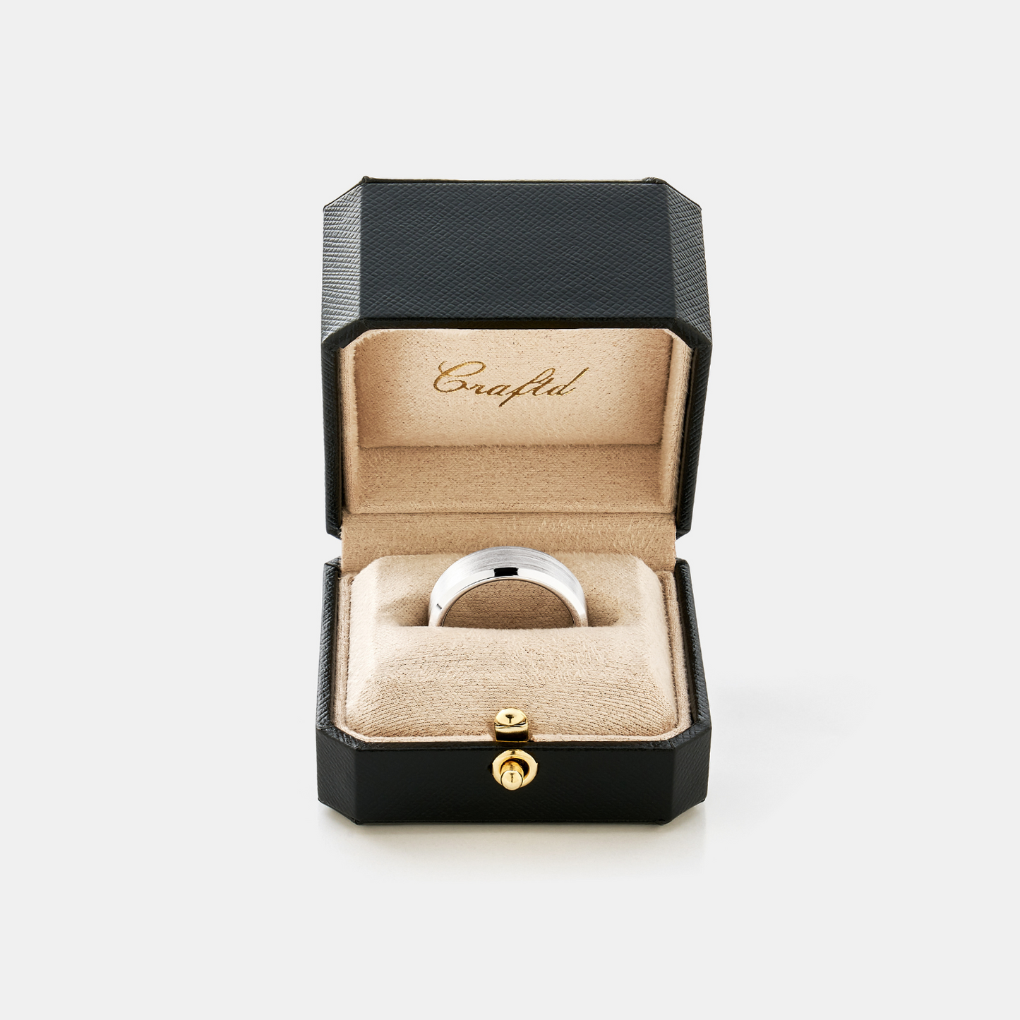 Anello Smussato (Argento) 8mm | Tungsteno
