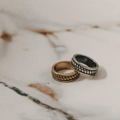 Anello in Cordino (Argento)