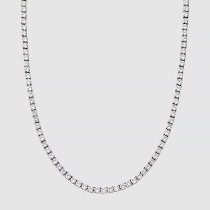 Collana Tennis (Argento) 5mm