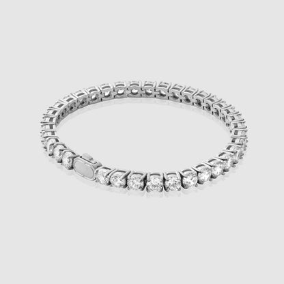 Bracciale Tennis (Argento) 5mm