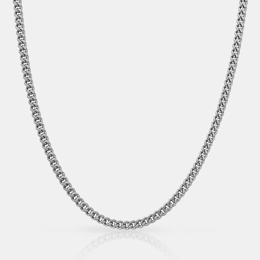 Cuban (Argento) 4mm