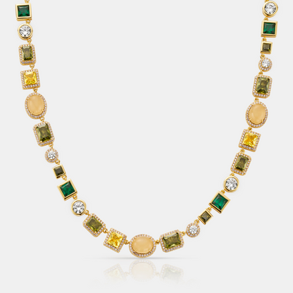 Collana in Gemma di Smeraldo (Oro)